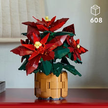 LEGO® Icons - 10370 Icons Poinsettia Plant Decor Building Set