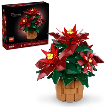 LEGO® Icons - 10370 Icons Poinsettia Plant Decor Building Set