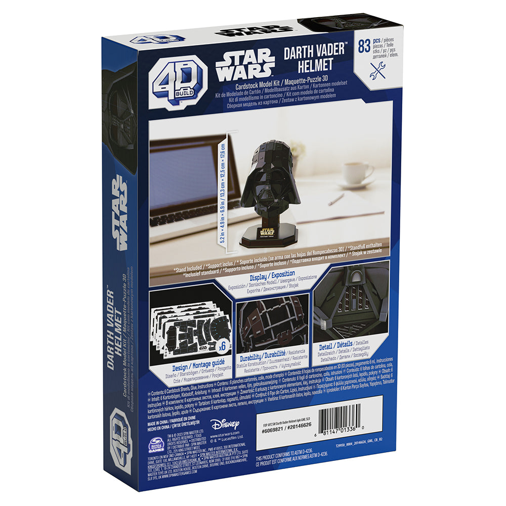 4D Build - Star Wars - Casque de Dark Vador