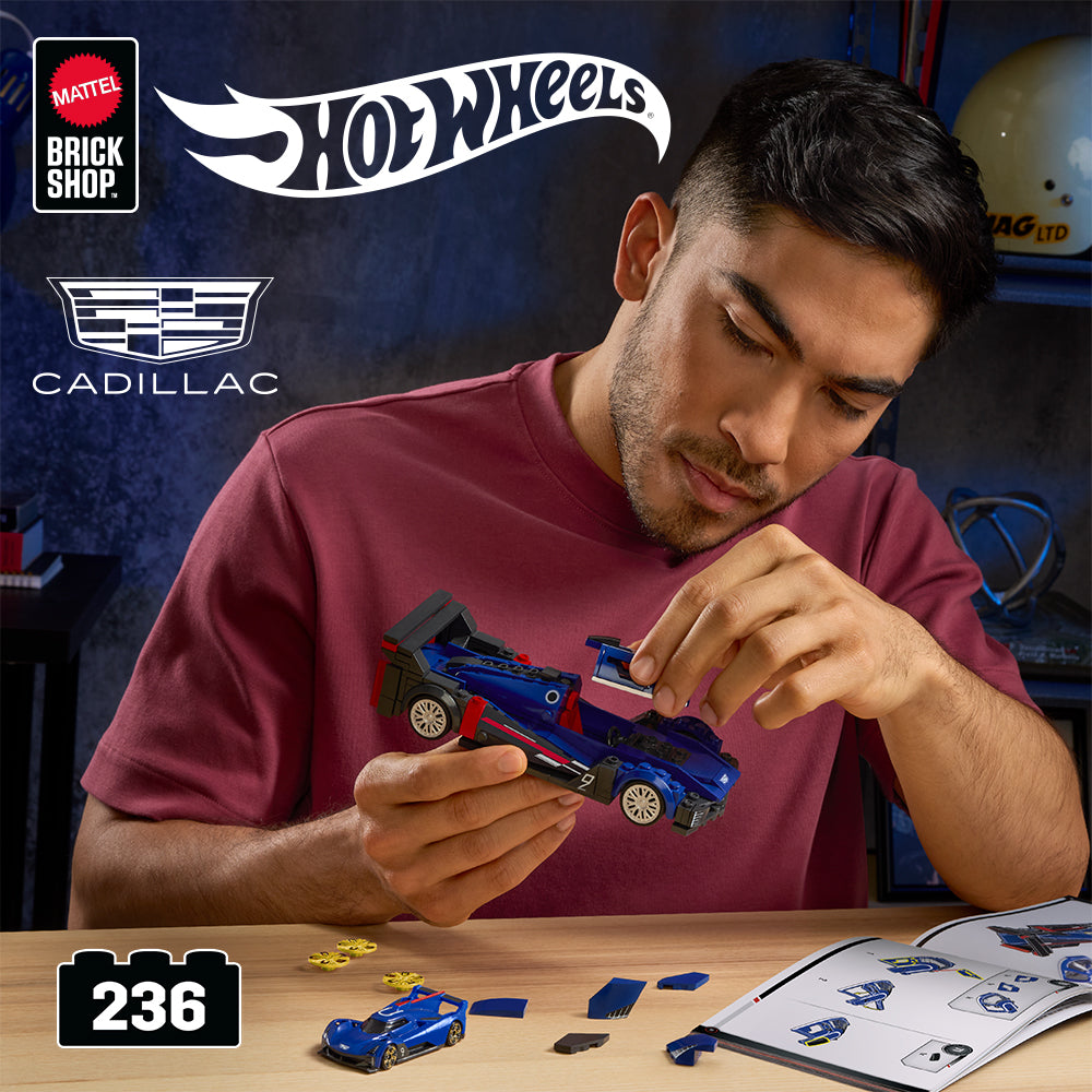 Brick Shop Hot Wheels - Projet GTP Hypercar de Cadillac - 236 pièces
