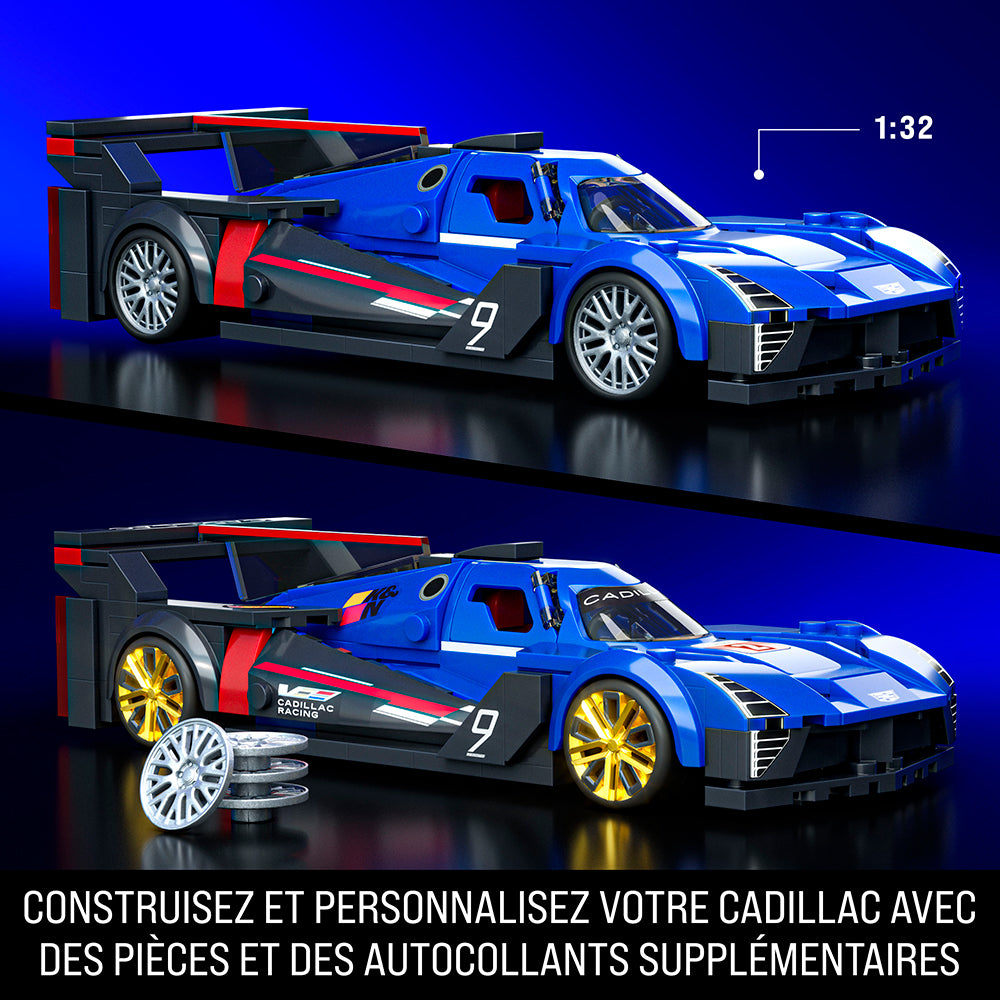 Brick Shop Hot Wheels - Projet GTP Hypercar de Cadillac - 236 pièces