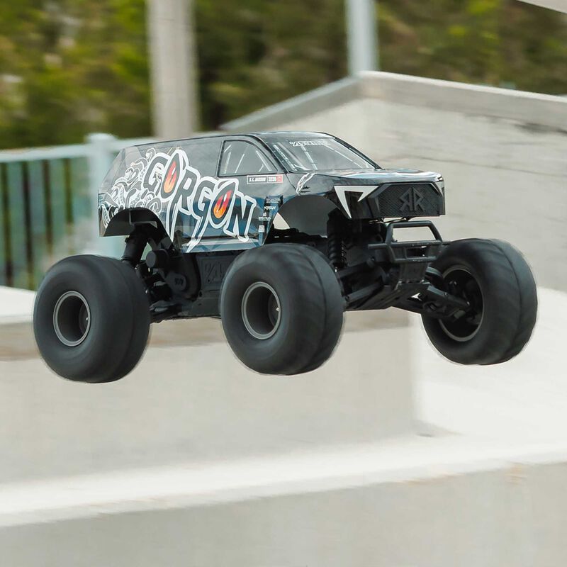 1/10 GORGON 4X2 MEGA 550 Brushed Monster Truck RTR with Battery & Charger