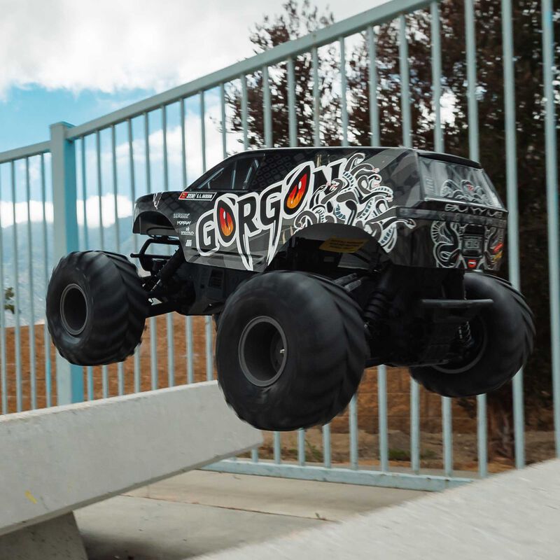 1/10 GORGON 4X2 MEGA 550 Brushed Monster Truck RTR with Battery & Charger