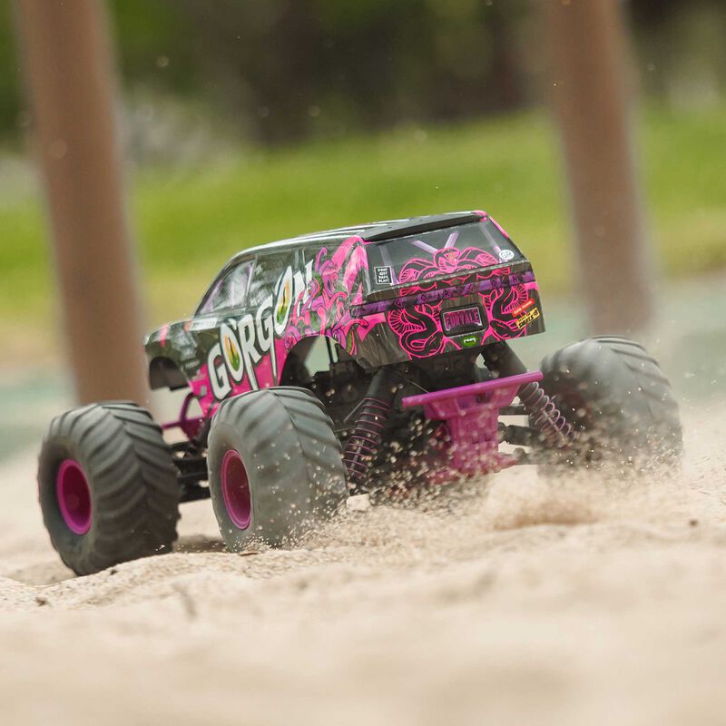 1/10 GORGON 4X2 MEGA 550 Brushed Monster Truck RTR with Battery & Charger