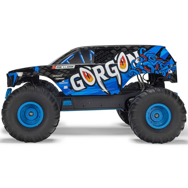 1/10 GORGON 4X2 MEGA 550 Brushed Monster Truck RTR with Battery & Charger