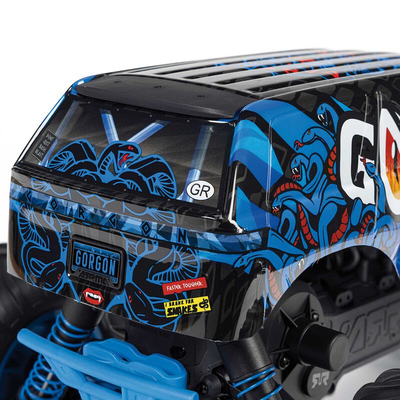 1/10 GORGON 4X2 MEGA 550 Brushed Monster Truck RTR with Battery & Charger