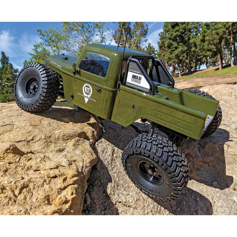 1/10 Enduro Ecto 4X4 Trail Truck RTR, Green LiPo Combo