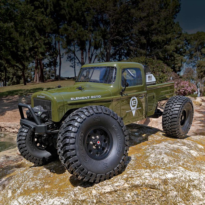 1/10 Enduro Ecto 4X4 Trail Truck RTR, Green LiPo Combo