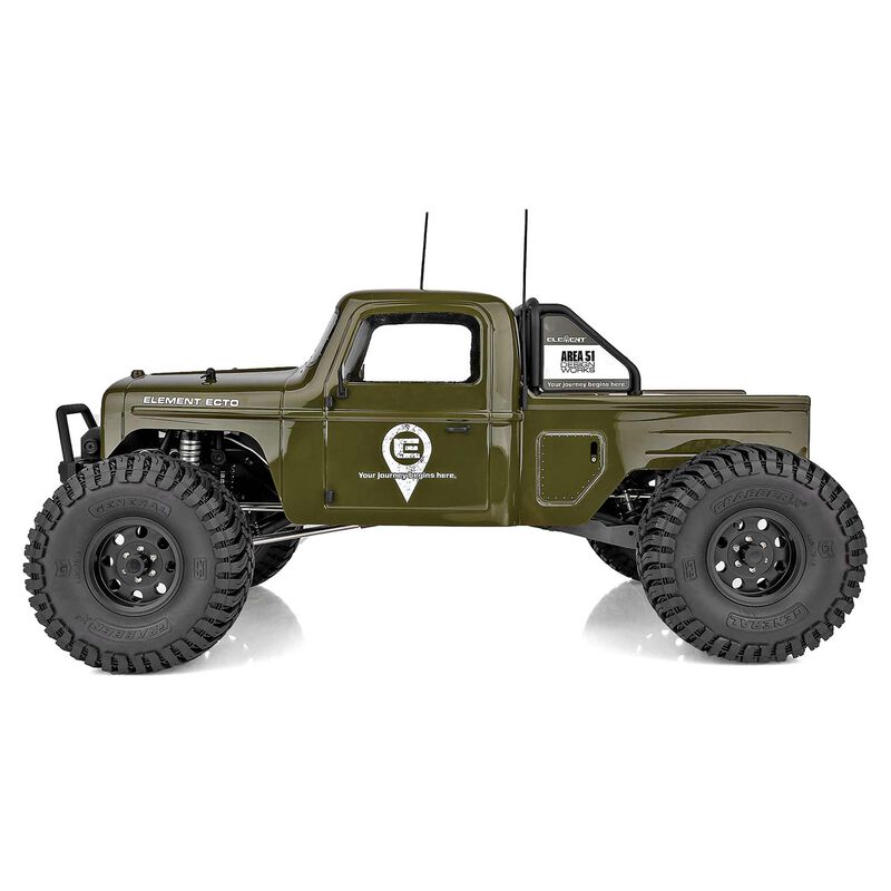1/10 Enduro Ecto 4X4 Trail Truck RTR, Green LiPo Combo