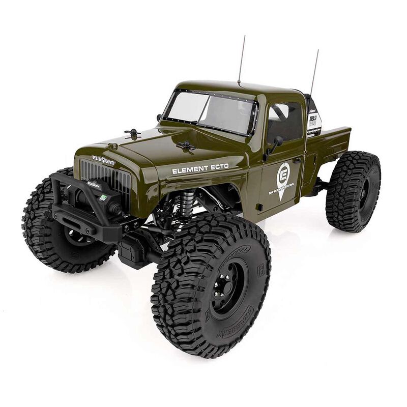1/10 Enduro Ecto 4X4 Trail Truck RTR, Green LiPo Combo