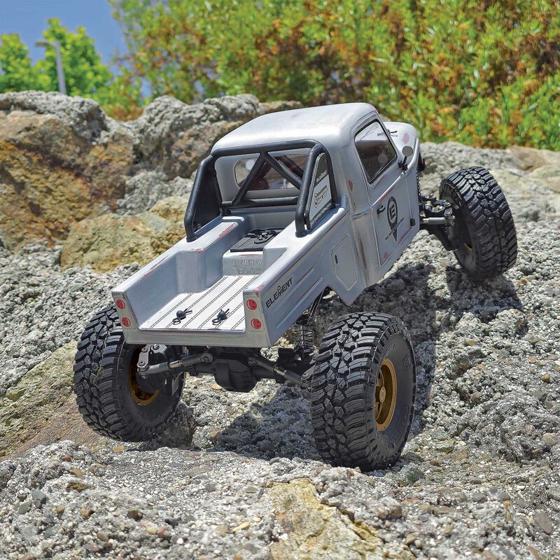 1/10 Enduro Ecto 4x4 Trail Truck RTR, Portal Axles, Gray, LiPo Combo