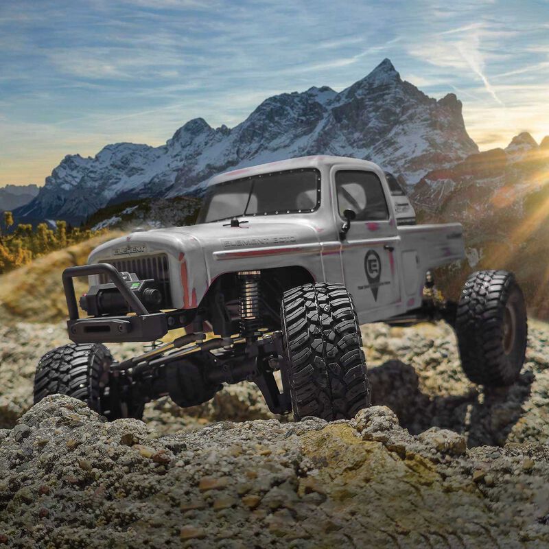 1/10 Enduro Ecto 4x4 Trail Truck RTR, Portal Axles, Gray, LiPo Combo