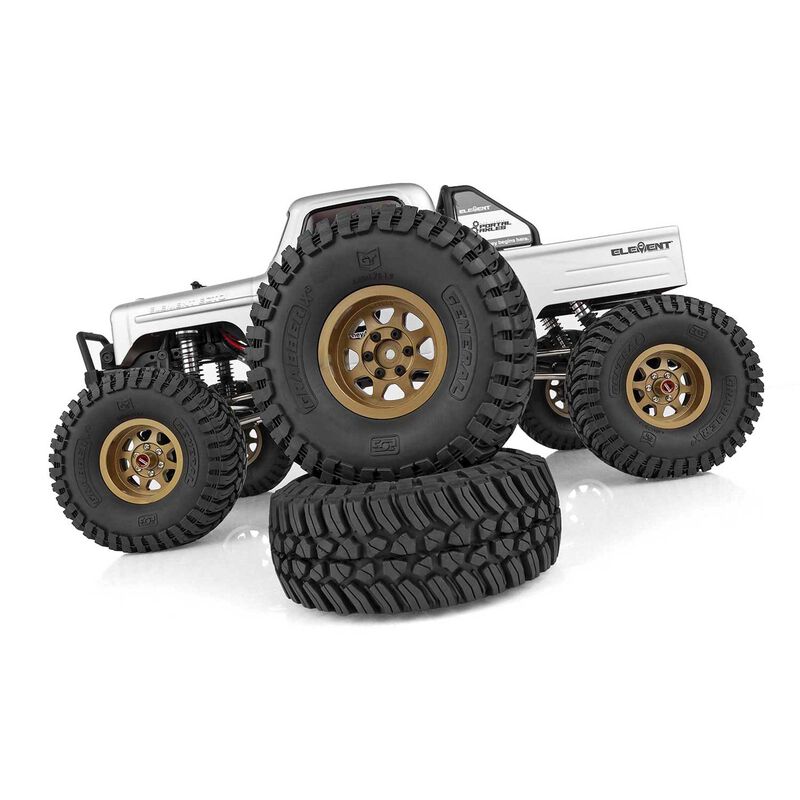 1/10 Enduro Ecto 4x4 Trail Truck RTR, Portal Axles, Gray, LiPo Combo