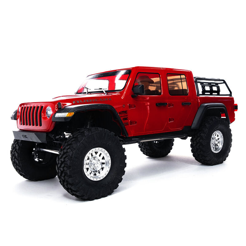 1/10 SCX10III Jeep JT Gladiator with Portals RTR, Gray