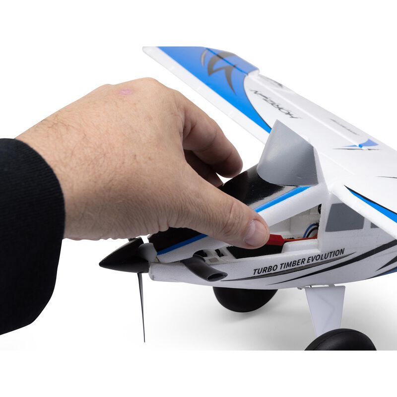 UMX Turbo Timber Evolution BNF Basic with AS3X and SAFE