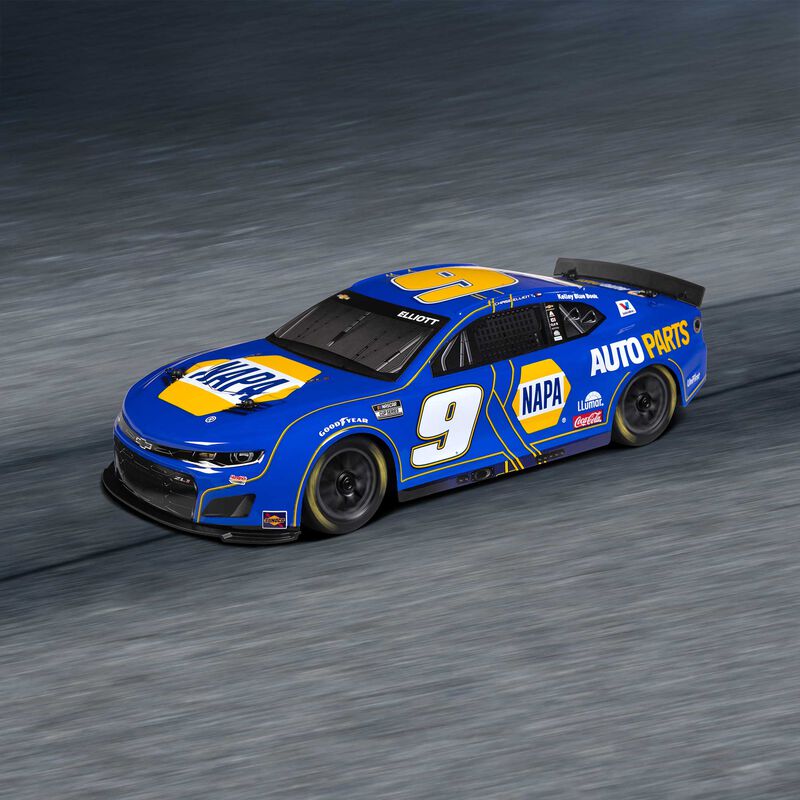 1/12 NASCAR RC Racecar Chase Elliot No. 9 NAPA 2025 Chevrolet Camaro ZL1 2S AWD RTR Brushed On-Road (Battery & Charger Included)