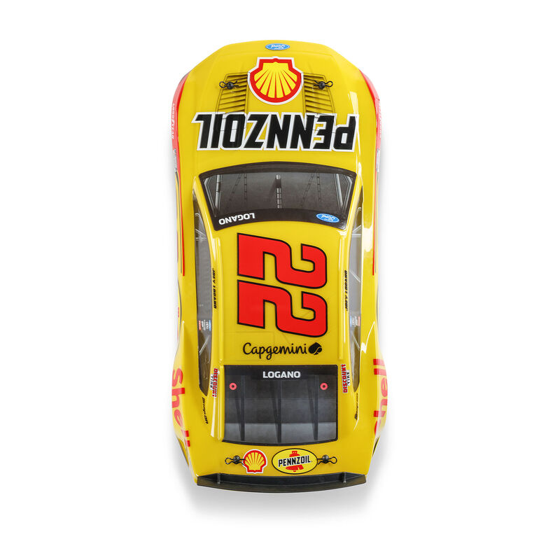 1/12 NASCAR RC Racecar Joey Logano No. 22 Shell 2025 Ford Mustang 2S AWD RTR Brushed On-Road (Battery & Charger Included)