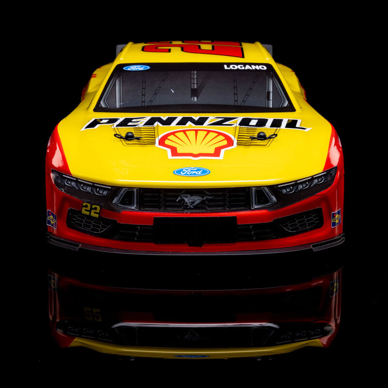 1/12 NASCAR RC Racecar Joey Logano No. 22 Shell 2025 Ford Mustang 2S AWD RTR Brushed On-Road (Battery & Charger Included)