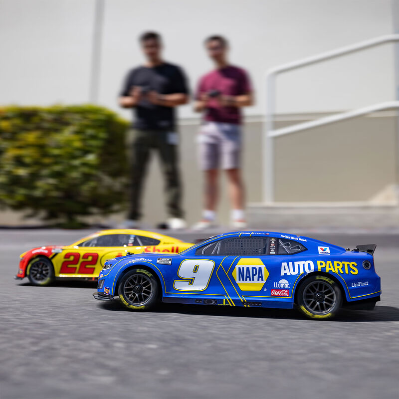 1/12 NASCAR RC Racecar Joey Logano No. 22 Shell 2025 Ford Mustang 2S AWD RTR Brushed On-Road (Battery & Charger Included)