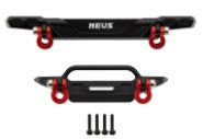 MEUS Racing Aluminum Front Rear Bumper for 1/30 Axial SCX30 Wrangler