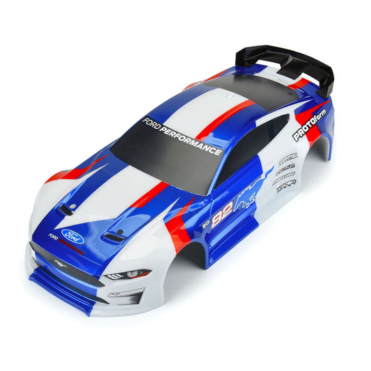 1/8 2021 Ford Mustang Painted Body (Blue): Vendetta & Infraction 3S
