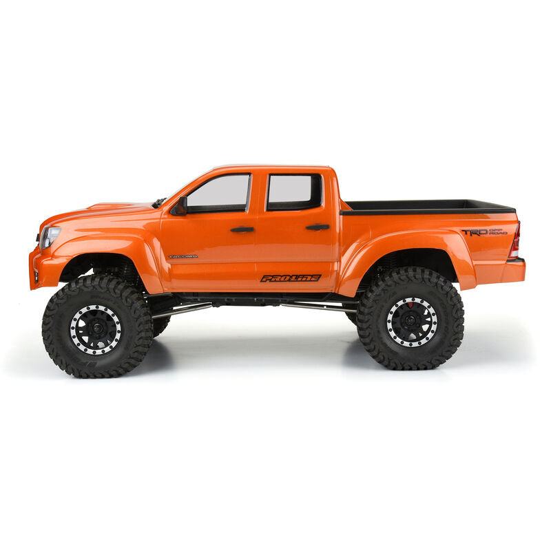 1/10 2015 Toyota Tacoma TRD Pro Clear Body 12.3" (313mm) Wheelbase: Crawlers