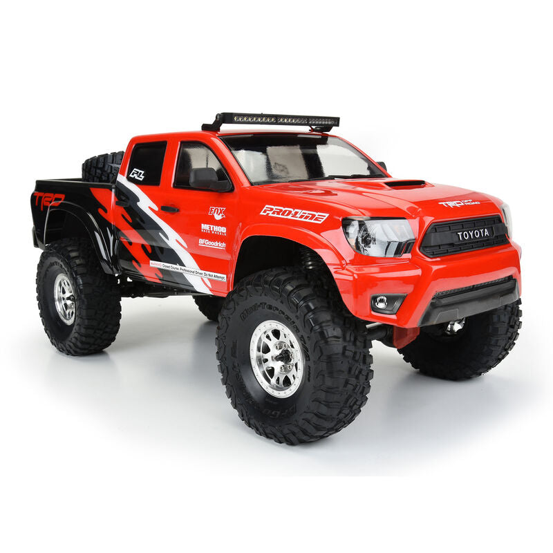 1/10 2015 Toyota Tacoma TRD Pro Clear Body 12.3" (313mm) Wheelbase: Crawlers