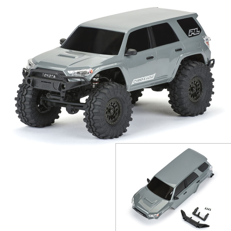 1/24 2023 Toyota 4Runner TRD Pro Gray Hard Body Assembled: SCX24