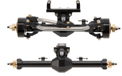 MEUS Racing Isokinetic 3-Section CVD Front and Rear Axles Maximum Steering Angle 52° Wider +5MM for Axial SCX24