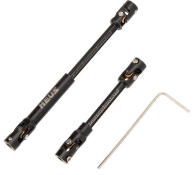 MEUS Racing Metal SCX24 Cuttable Drive Shaft for 1/24 Axial SCX24 RC Crawlers