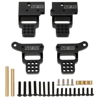 Meus Racing Aluminum Multi-hole Shock Mount Metal Adjustable Shock Tower Bracket for 1/18 TRX-4M RC Crawler set