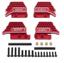 MEUS Racing porous adjustable shock absorber bracket damping suspension bracket made of aluminum alloy suitable for 1/18 TRX4M Defender