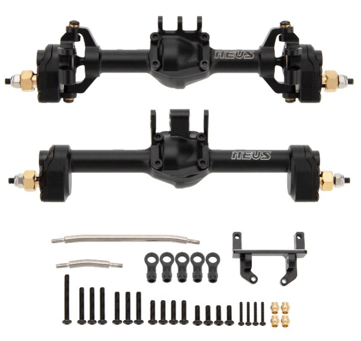 MEUS Racing TRX4M Metal Portal Axles Upgrade Ground Clearance +7MM for 1/18 TRX4M RC Cars set