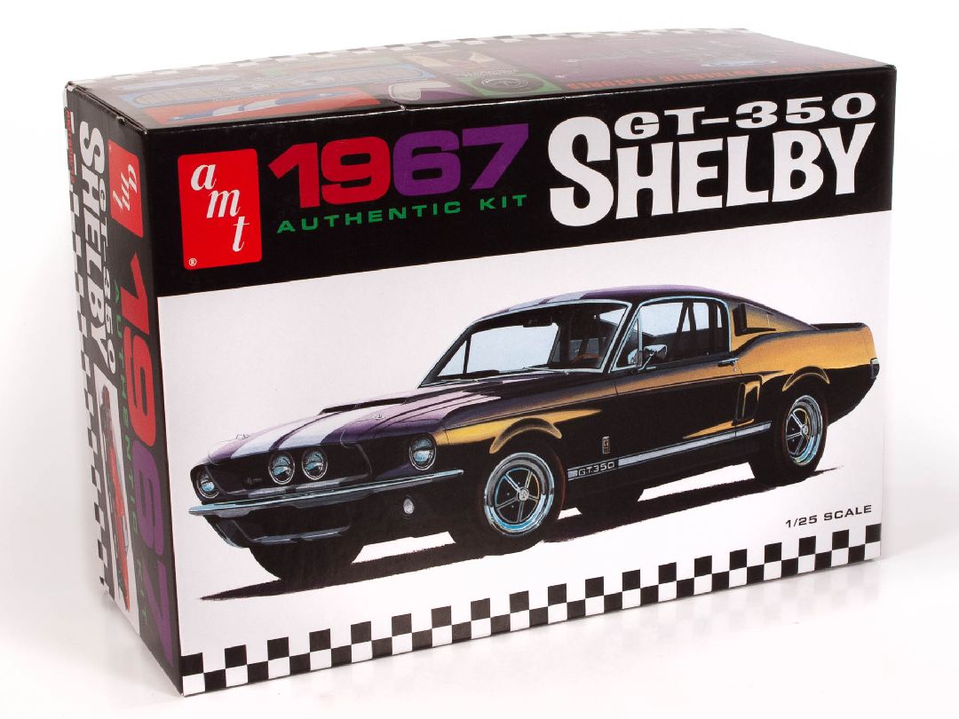 AMT 1967 Shelby GT-350 Molded in White 1/25 Model Kit