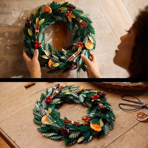 LEGO® Icons - 10340 Wreath-Making Kit and Holiday Garland