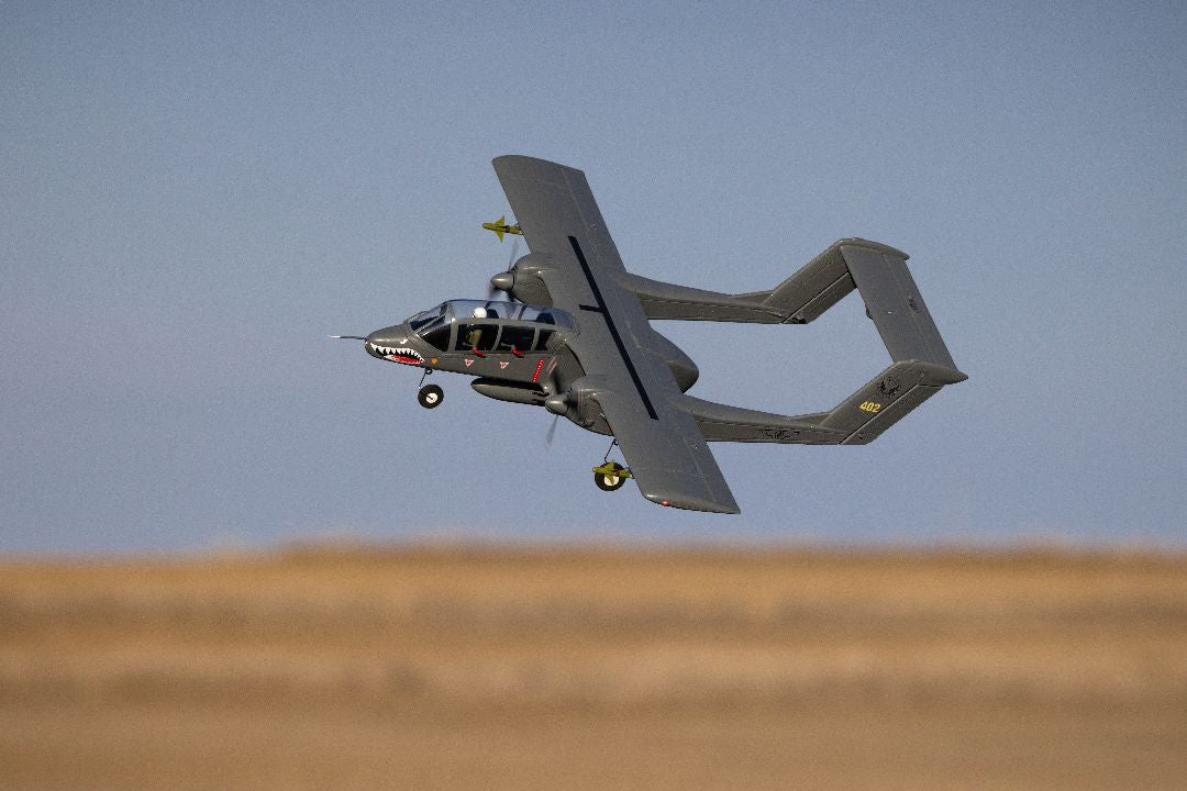 E-Flite Micro OV-10 Bronco 645mm BNF Basic with AS3X/SAFE