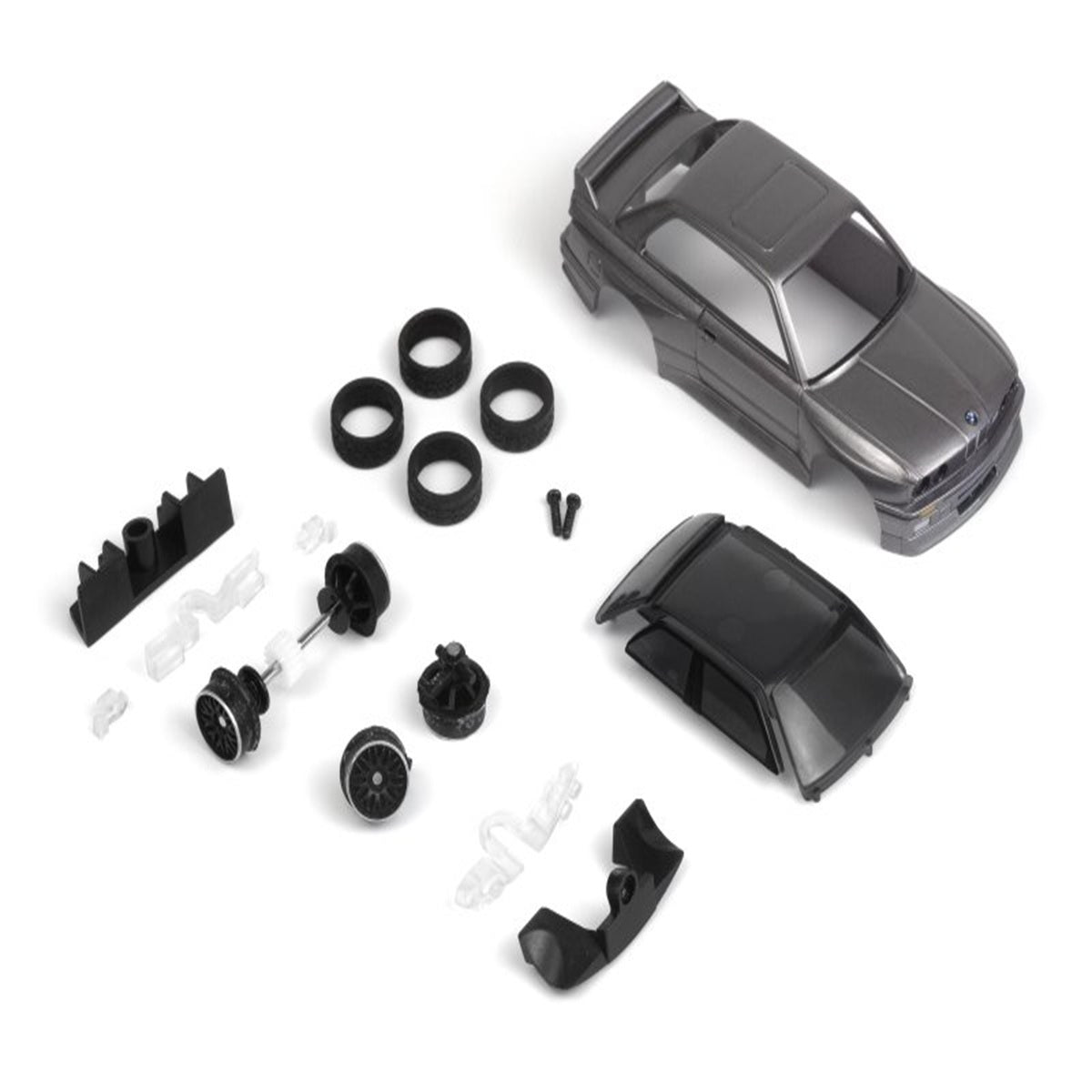 Nano-TTR 1989 BMW M3 E30 Ravaglia - Dark Silver - Painted Body Set