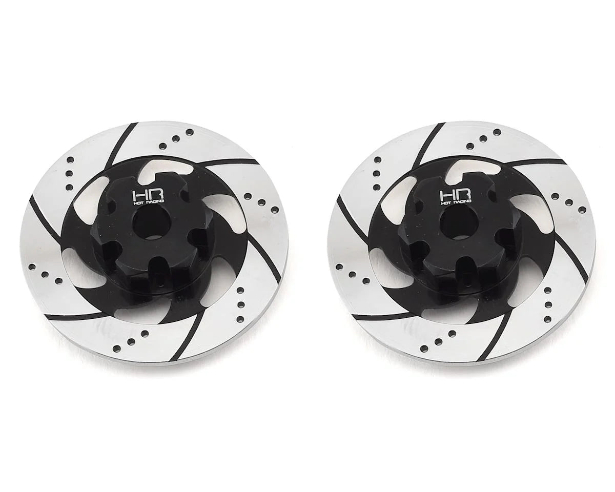 Hot Racing Aluminum Hub Hex w/Brake Disc for Traxxas UDR (2)