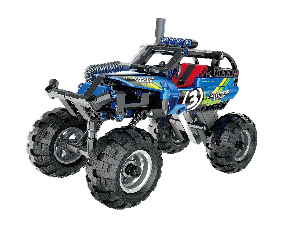 iM.Master Pull Back Off-Road Vehicle - Blue