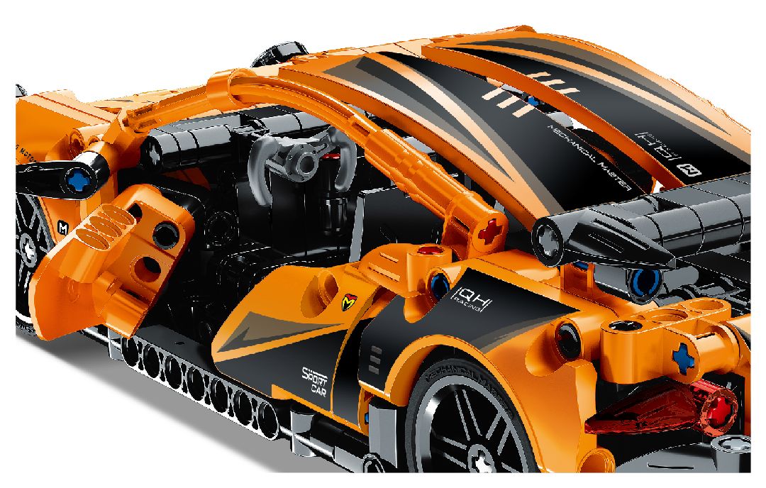 iM.Master - 5807 - Pull back - Super Car, Orange