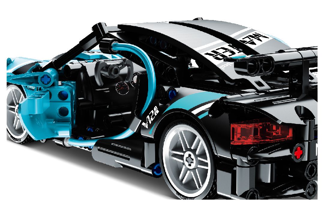 iM.Master - 5808 - Pull back - Super Car, Blue