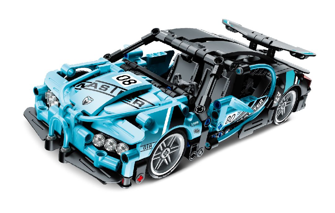 iM.Master - 5808 - Pull back - Super Car, Blue