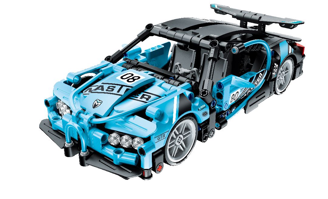 iM.Master - 5808 - Pull back - Super Car, Blue