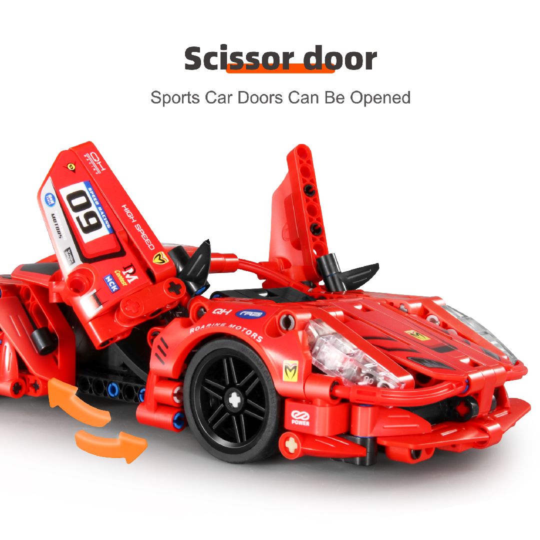 iM.Master - 5809 - Pull back Super Car, Red