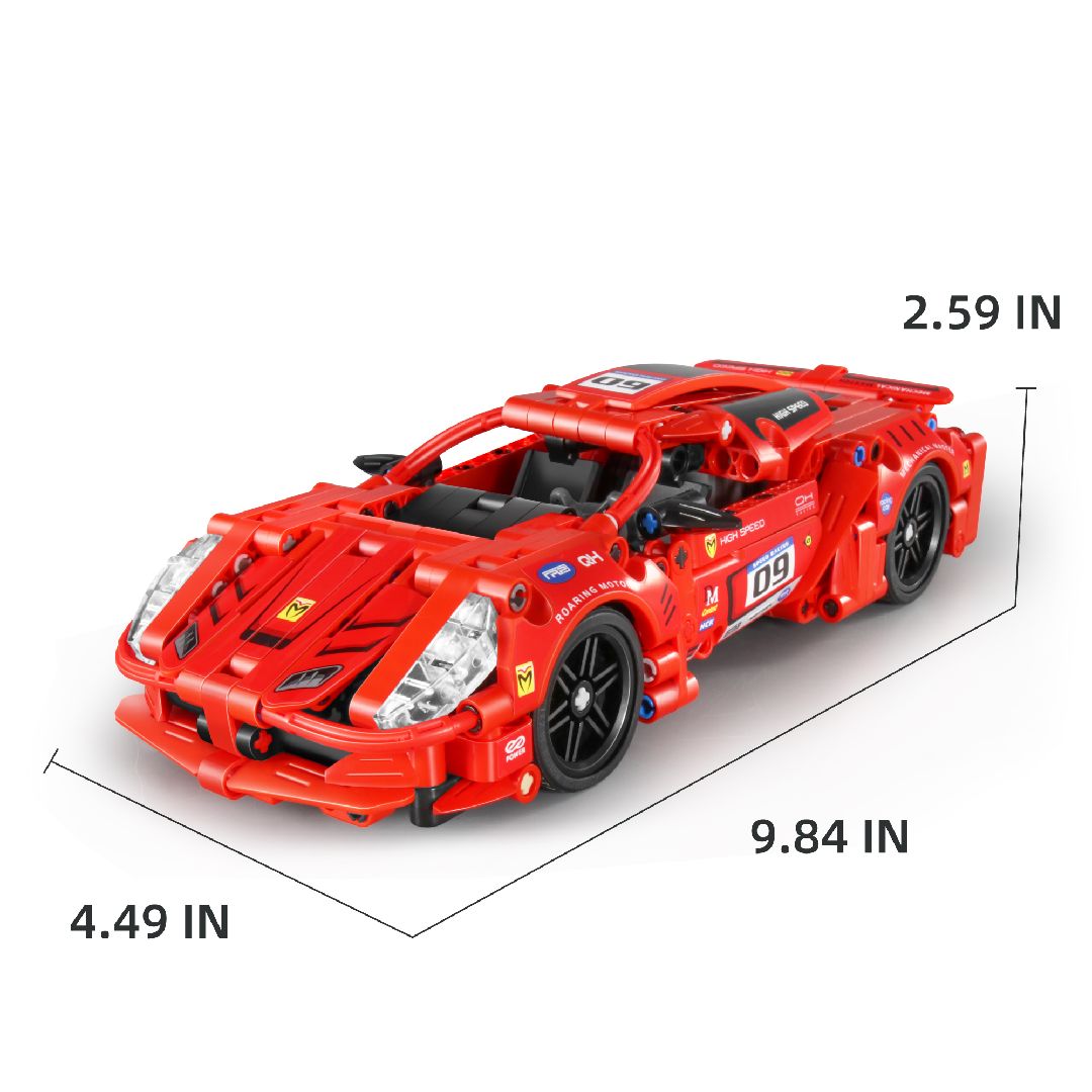 iM.Master - 5809 - Pull back Super Car, Red