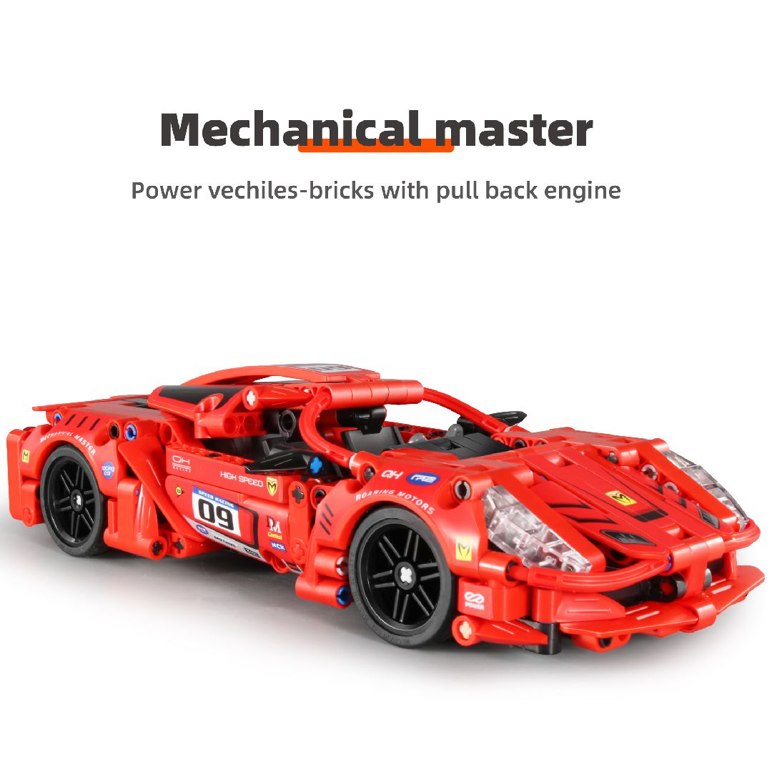 iM.Master - 5809 - Pull back Super Car, Red