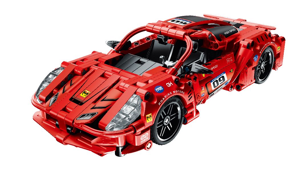 iM.Master - 5809 - Pull back Super Car, Red