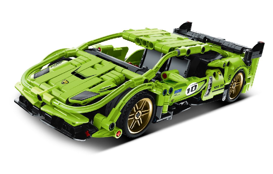 iM.Master - 5810 - Pull back Super Car, Green