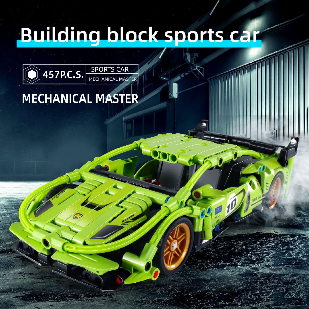 iM.Master - 5810 - Pull back Super Car, Green