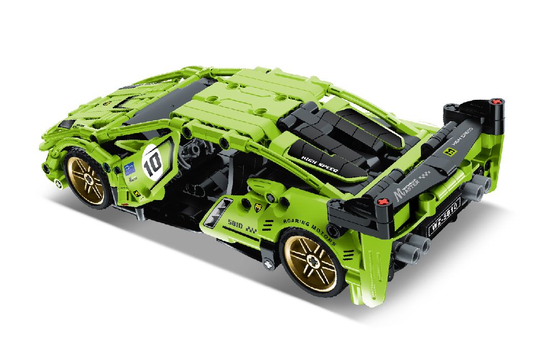 iM.Master - 5810 - Pull back Super Car, Green